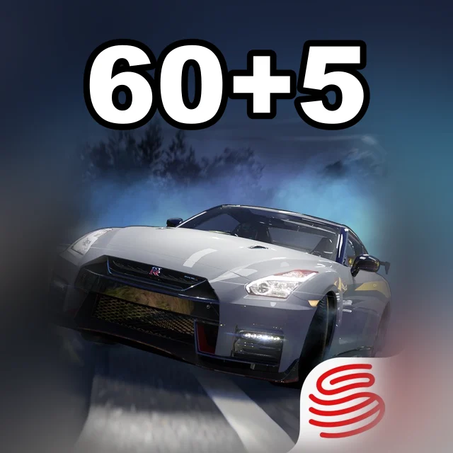 60 + 5 токенов