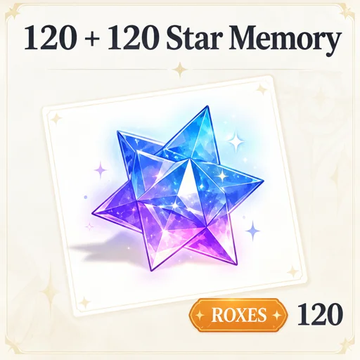 120 + 120 Star Memory