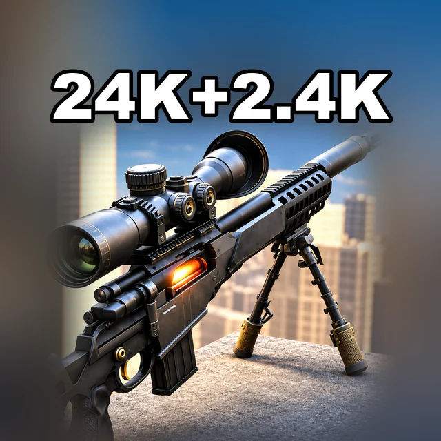24000 + 2400 золота