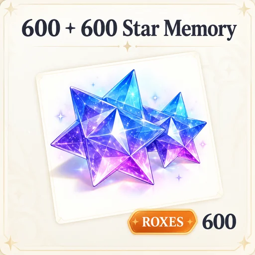 600 + 600 Star Memory