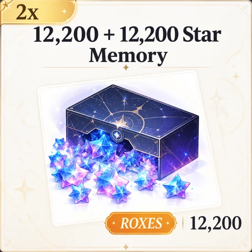 12,200 + 12,200 Star Memory