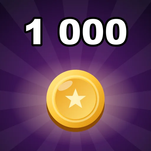 1 000 монет