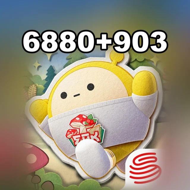 6880 + 903 монети