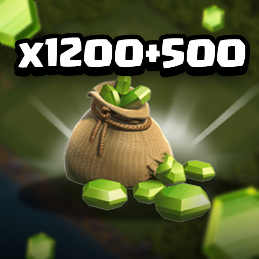 1200 + 500 Gems