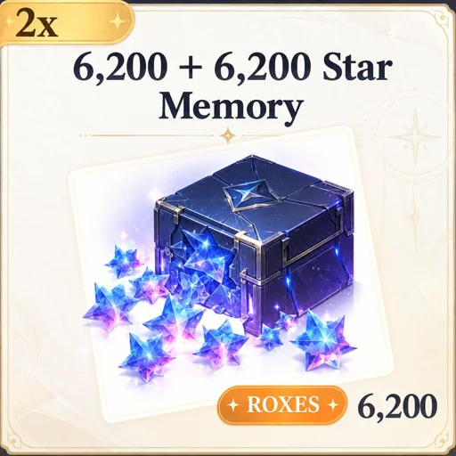 6,200 + 6,200 Star Memory